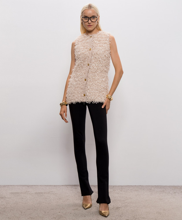 Twinset Бежевий жилет 262TP3131 зображення 2