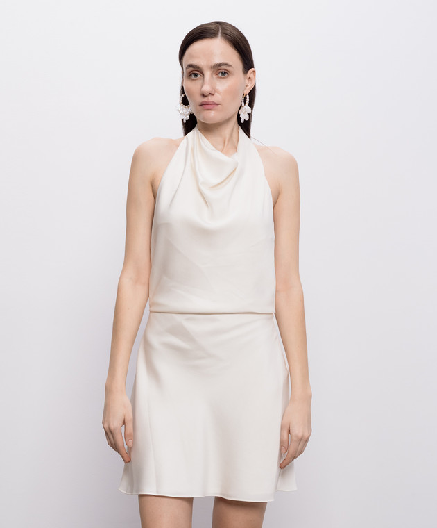 Simkhai Платье Reanna с открытой спиной цвета айвори 2261125Q изображение 3