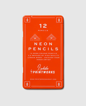 Printworks Набір кольорових олівців NEON PW00127