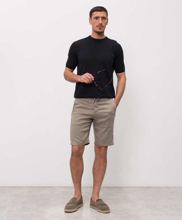 MooRER Синяя футболка JUDE JUDESI5 изображение 2