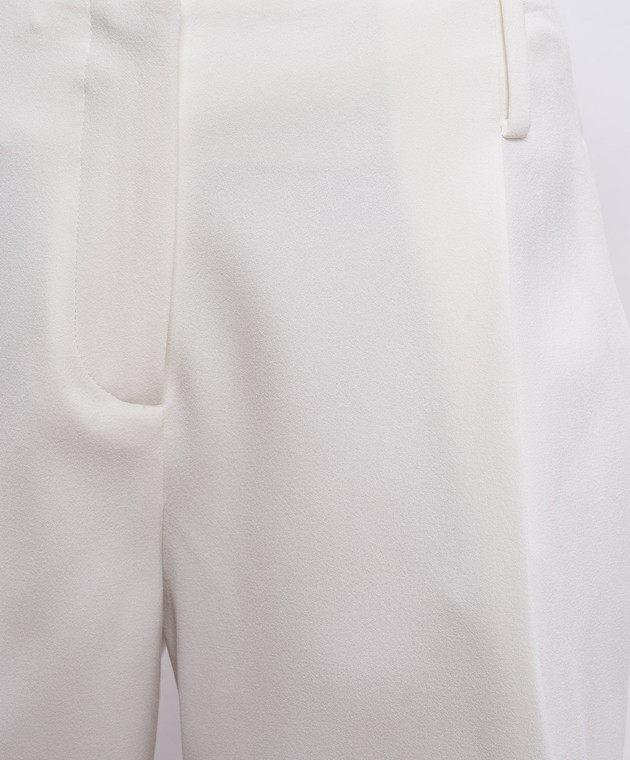 Ermanno Scervino Белые шорты D486P713XIF изображение 5