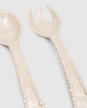 Baci Milano Набір для подачі салату Pearl CUTLCOL01
