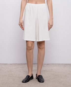 The Row Білі шорти Larissa 10859K732