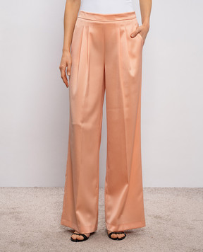 Twinset Рожеві штани прямого крою 261TP2391