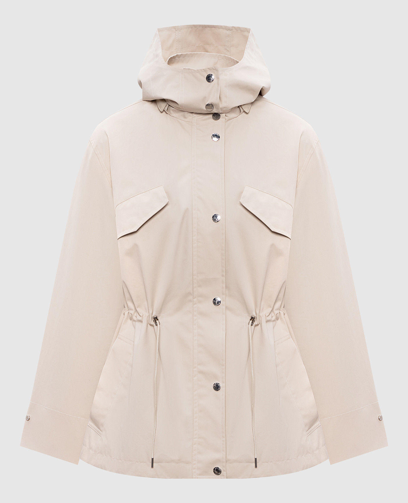 

Бежевая укороченная парка, Бежевый, Парки