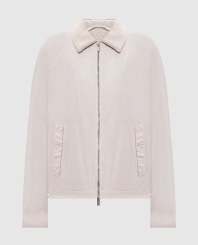 Peserico Сіра куртка з ланцюжком моніль A251326953B