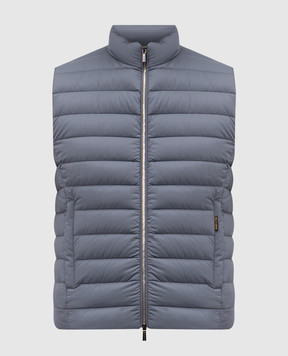 MooRER Сірий пуховий жилет CALAF CALAFS3