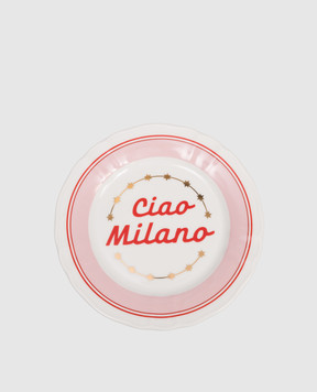 Bitossi Home Фарфоровая тарелка для хлеба Ciao Milan CIA00001