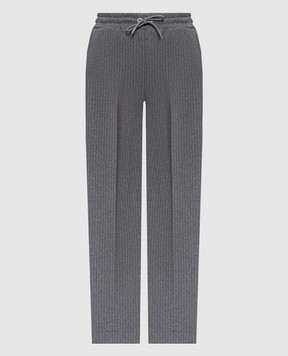 Mackage Серые брюки NEV-K в полоску NEVK