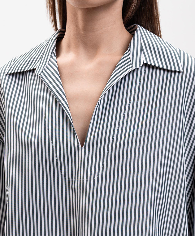Max Mara Рубашка CRISTEL в полоску SMMCRISTEL изображение 5
