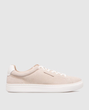 Trussardi Бежеві замшеві кросівки з логотипом N029S101007NMNS01L50