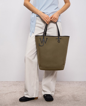 JW Anderson Сумка-тоут цвета хаки HB0769FA0442