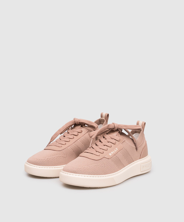 Bally Бежевые кроссовки Lift WK00DJTE002 изображение 2