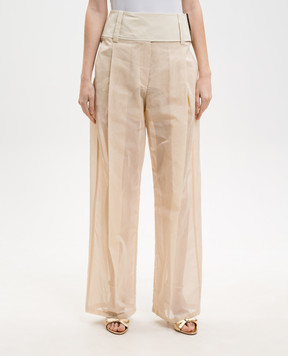 Max Mara Sportmax Бежевые брюки FERITO SPSFERITO