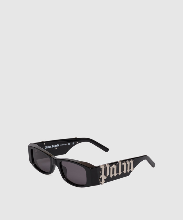 Palm Angels Чорні сонцезахисні окуляри Angel PA1020100751 зображення 3