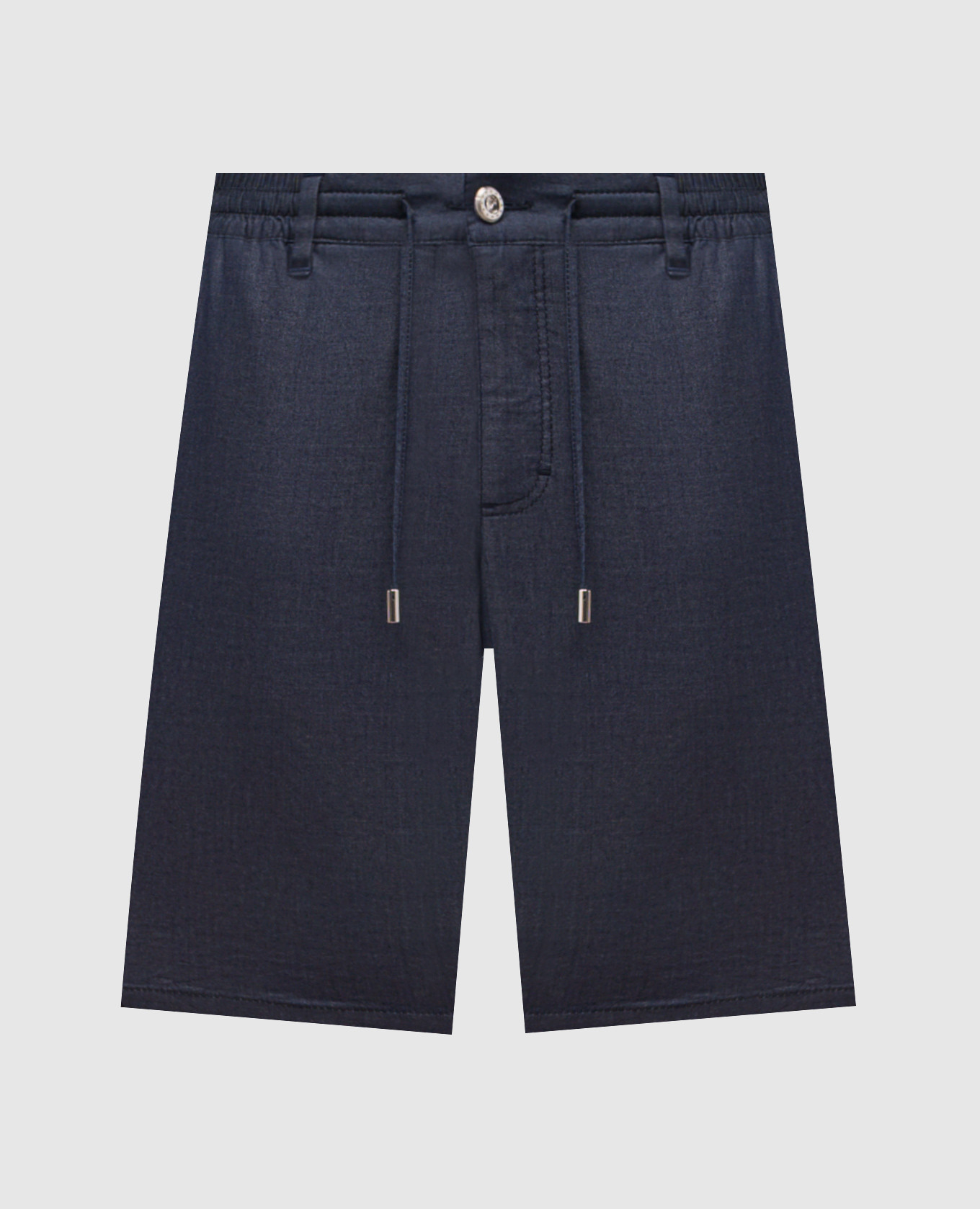 

Синие шорты с логотип патч, Синий, Шорты