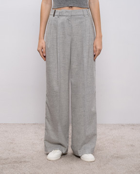 Peserico Сірі штани з вовною PM480701948