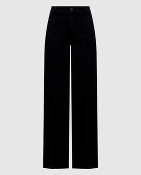 Victoria Beckham Черные джинсы клеш Alina 1226DJE007252IR
