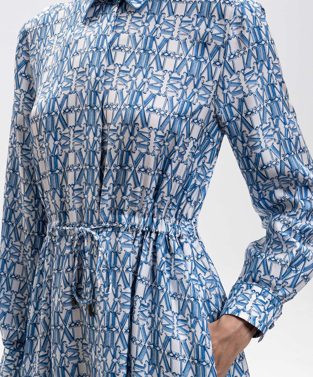 Max Mara Сукня-сорочка FARAONE із шовку MXMFARAONE зображення 4