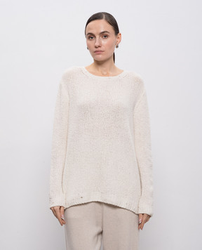 Demiur Белый джемпер UK140BOTANIC