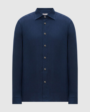 Kiton Синя сорочка UMCNERHH09888
