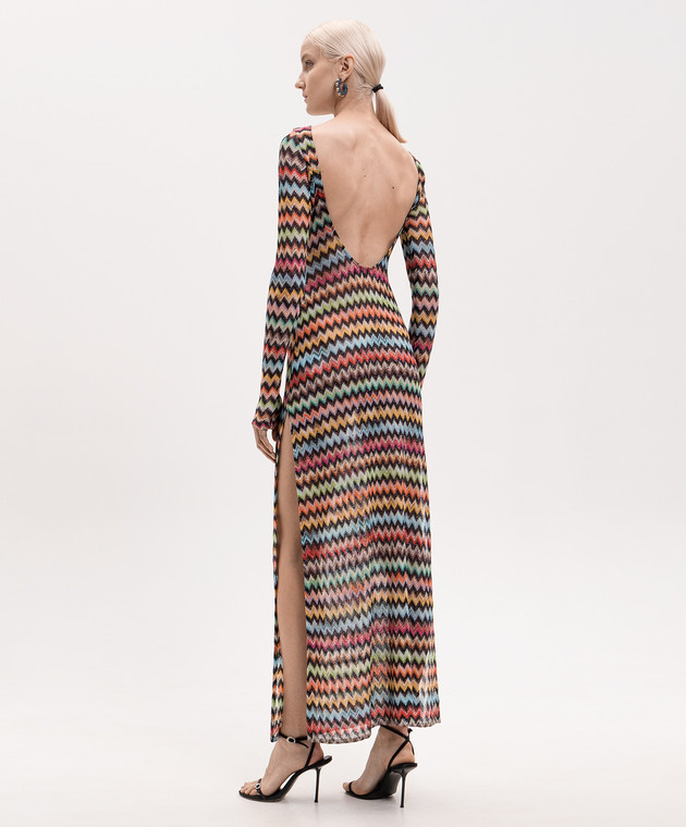 Missoni Сукня з відкритою спиною у візерунок MC26SQ03BR014J зображення 4