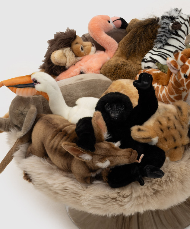 APCollection М'який пуф SAFARI з аплікаціями POUFAFRICANSAFARI зображення 2