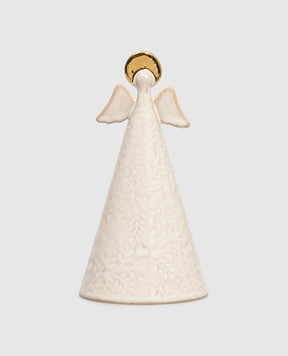 Bloomingville Бежева керамічна статуетка Liza Deco Янгол 82062307
