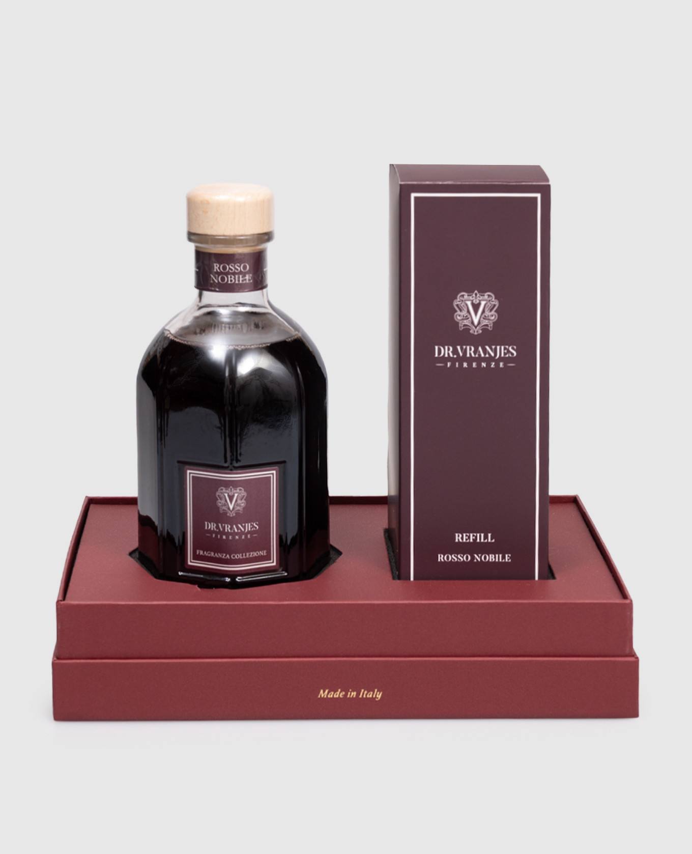 

Набор из аромадифузора и наполнителя Rosso Nobile 500 мл, Коричневый, Ароматы для дома