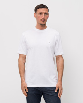 Castangia dal 1850 Біла футболка з монограмою TSDM18F25