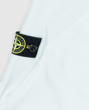 Stone Island Дитячий блакитний костюм зі світшота та шортів L1S166300001S004024