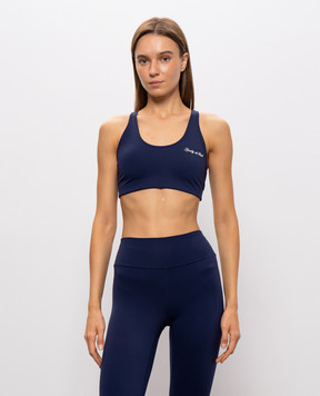 Sporty & Rich Синий топ TO00385326BL106