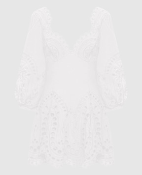 Charo Ruiz Біла сукня міні Esmare 263605