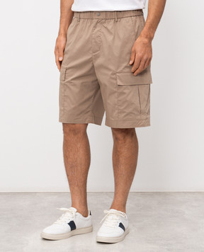 Peserico Коричневі шорти карго R5423100029