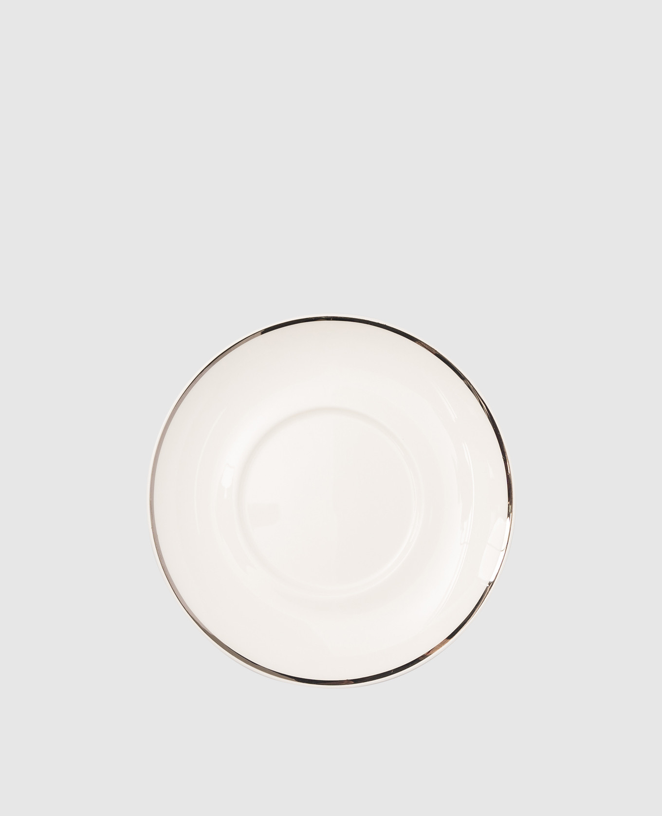 

Белое фарфоровое блюдце для кофе Ducale, Белый, Посуда