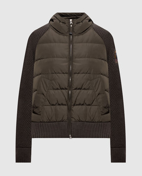 Parajumpers Пуховая куртка цвета хаки 26WPWHYHS37