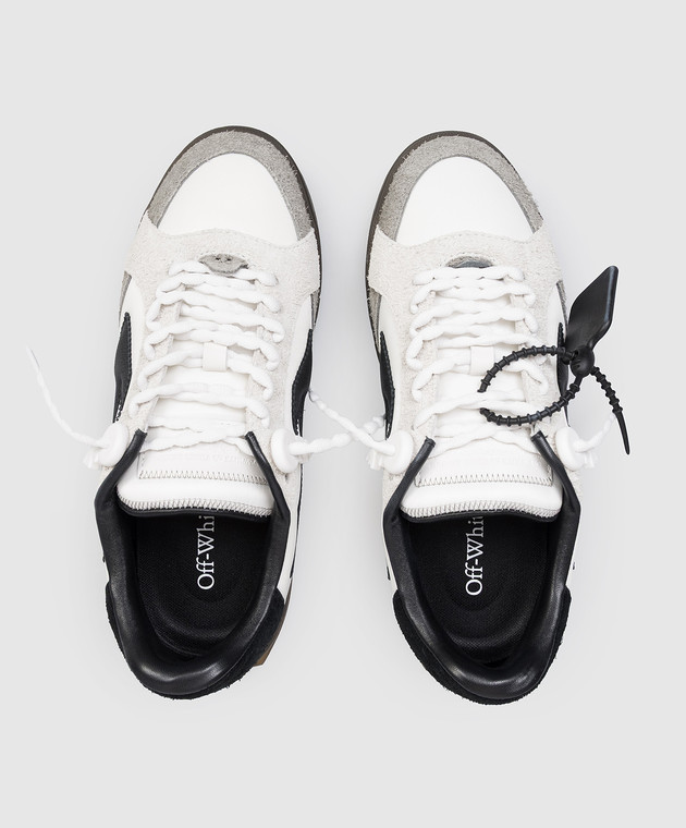 Off-White Комбинированные кроссовки End Of Play белого цвета OWIA28NS26FAB002 изображение 4