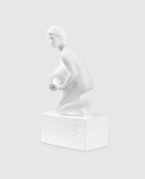 Palais Royal Декоративна біла порцелянова статуетка Zodiac Aquarius man 4514