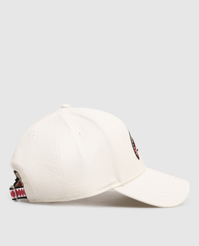 Sprayground Дитяча бежева кепка з вишивкою SP15032IVO