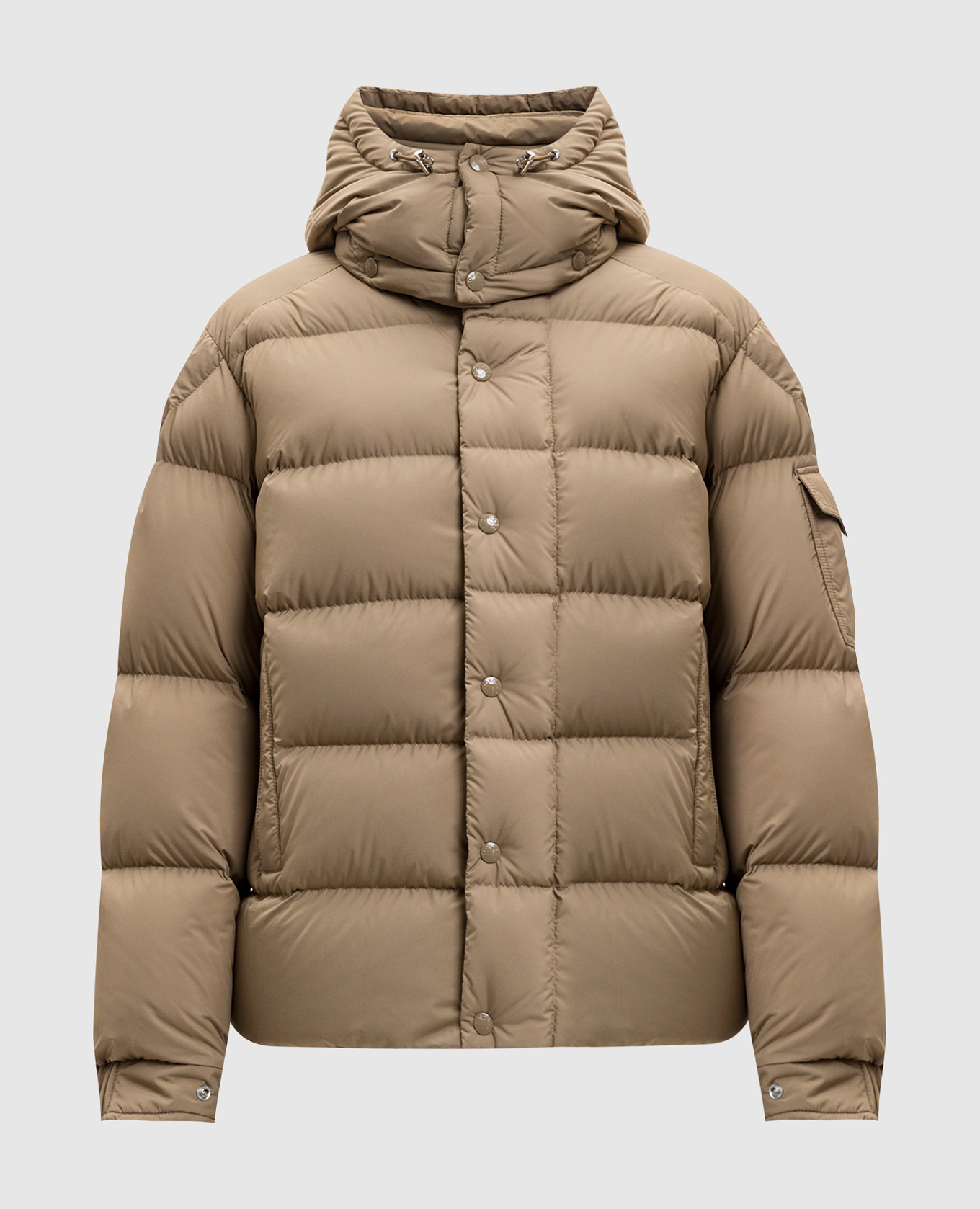 

Коричневый пуховик Moncler Maya 70, Пуховики