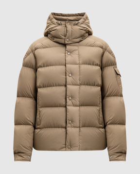 Moncler Коричневий пуховик Moncler Maya 70 K20931A0010254A81