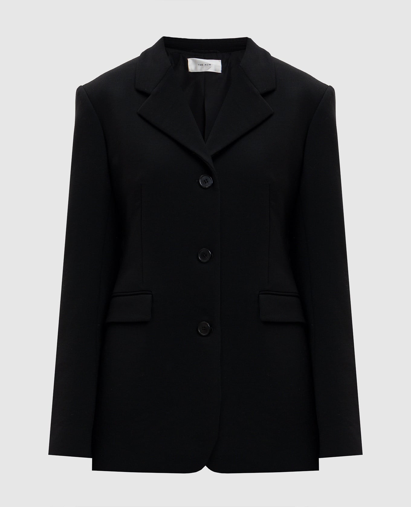 Черный жакет Fontana из шерсти