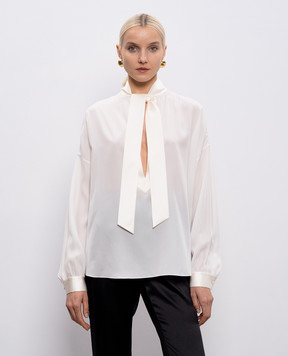 Tom Ford Белая блуза из шелка CA3333FAX1703