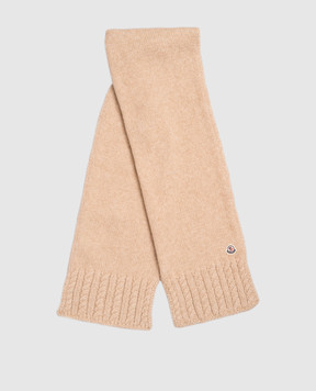 Moncler Бежевий шарф з вовною альпаки L20933C00003N0403