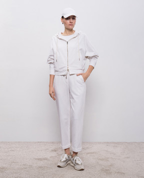 Peserico Белый топ S08721J0A5669