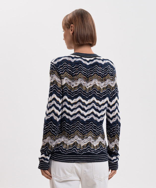 Missoni Джемпер с шерстью в узоре DS26WN0WBK01KL изображение 4