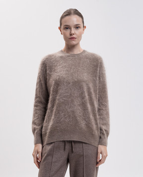 Max Mara Коричневый свитер CHICCA из кашемира SMMCHICCA