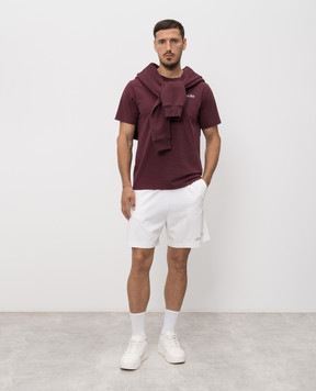 Sporty & Rich Футболка с принтом логотипа TO11975325RE02