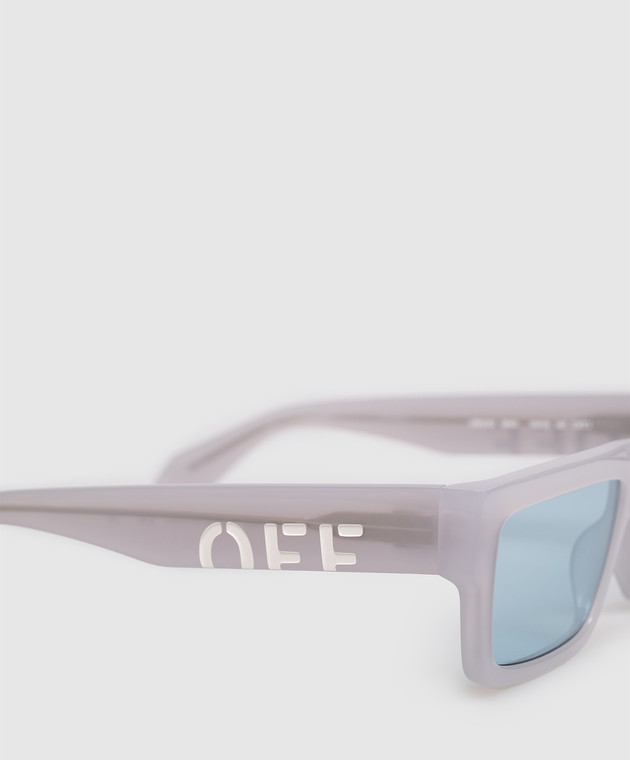 Off-White Серые очки Montgomery OW1035094056 изображение 4