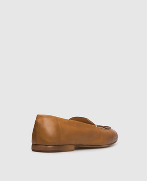 Marsell Коричневые кожаные лоферы Mandolo MW8487P011